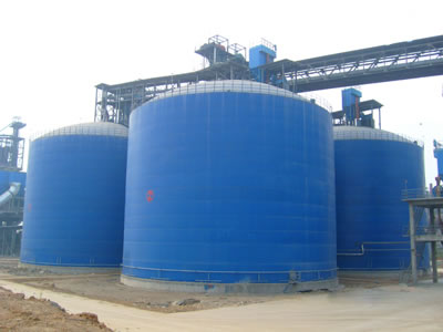 木鱼镇水泥钢板库改造