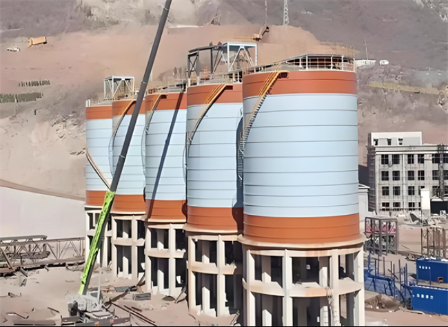 木鱼镇高架钢板仓