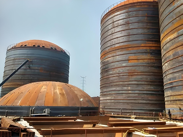 木鱼镇焦粉钢板仓